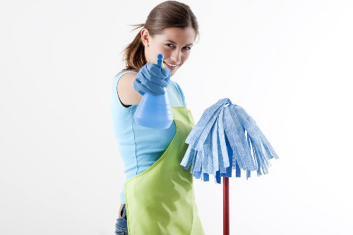 Upholstery cleaning for a fresh living room sofa