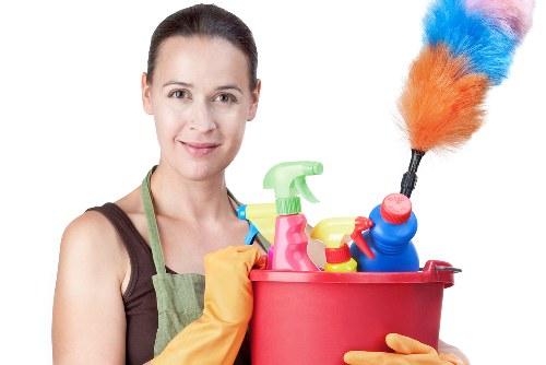 Professional fabric furniture cleaning process