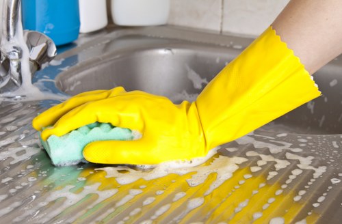Deep cleaning upholstery with specialized equipment